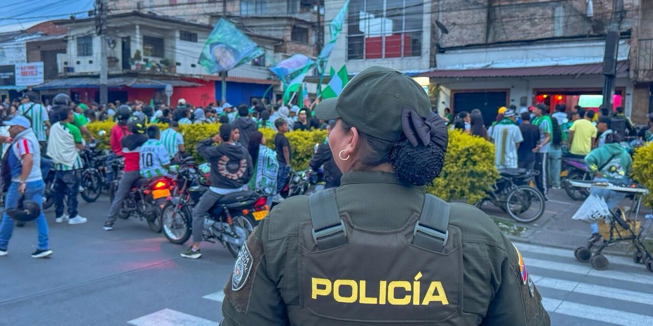 Policía Metropolitana despliega operativo especial de seguridad en Popayán por el fútbol colombiano