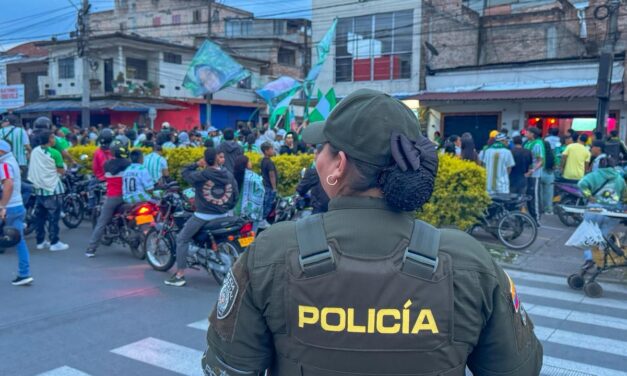 Policía Metropolitana despliega operativo especial de seguridad en Popayán por el fútbol colombiano