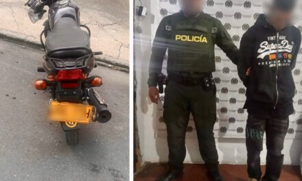 Presunto implicado en hurto de motocicleta fue capturado en Popayán