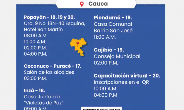 Testigos electorales en Cauca reciben capacitación