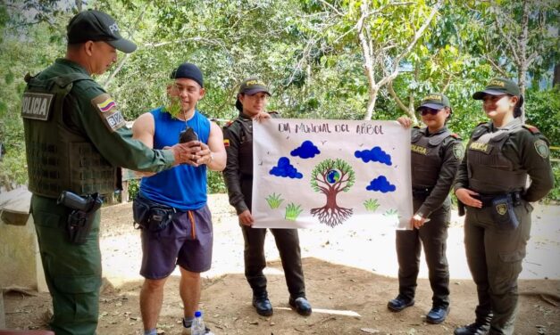 Día Mundial del Árbol en Popayán: Policía Nacional lidera jornadas