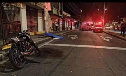 Accidente de motocicleta en Popayán: muere menor de 16 años en Los Hoyos