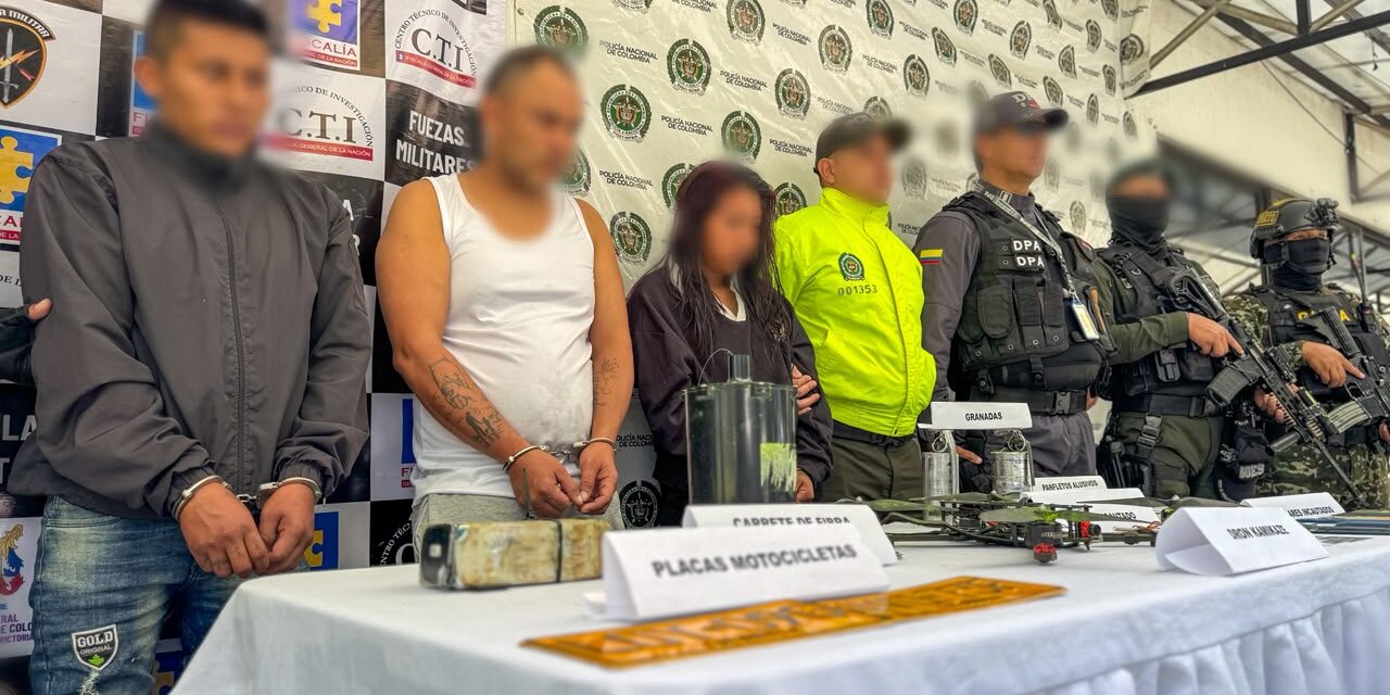 Golpe al terrorismo en Popayán: capturan a 3 por ataques con drones kamikaze
