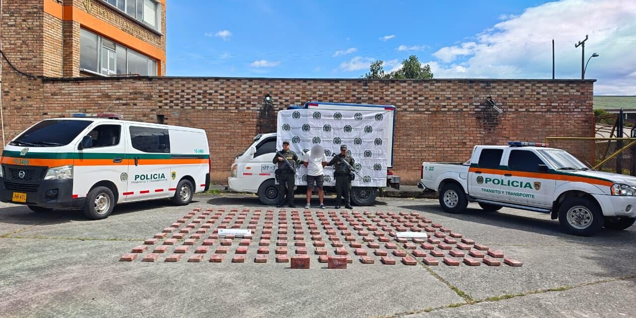 Incautación vía Panamericana: Policía incauta 192 kilos de cocaína en Cauca