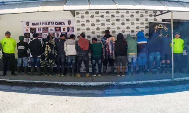 Quince capturados en Popayán: destruidos dos laboratorios de cocaína