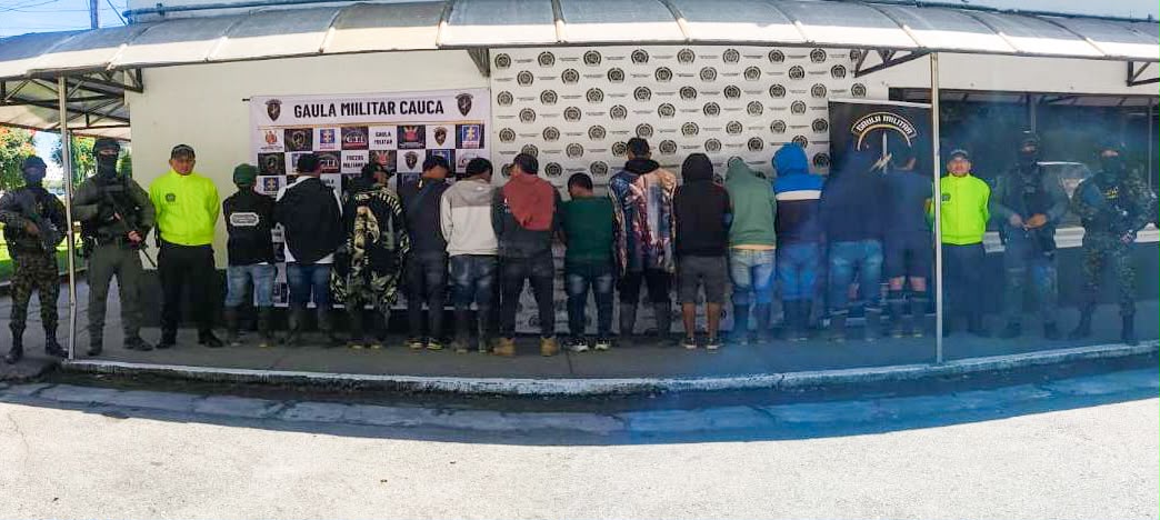 Quince capturados en Popayán: destruidos dos laboratorios de cocaína