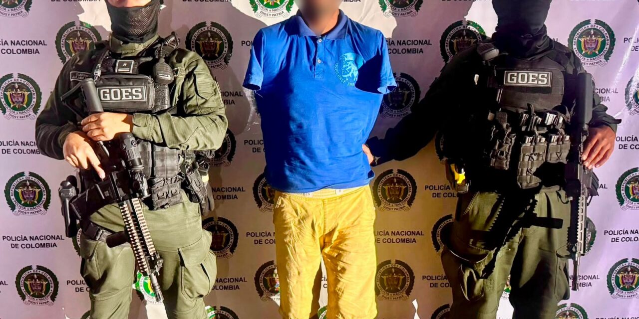 Reconocido expendedor de estupefacientes capturado por el GOES en Popayán