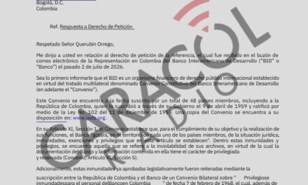 BID niega US$60 millones para empalme de Abelardo de la Espriella