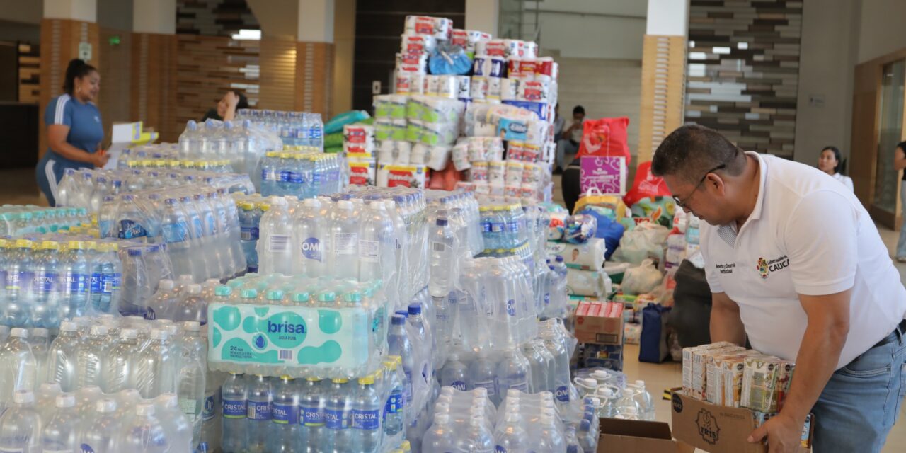 Jornada de donaciones en Popayán: Cauca se une para ayudar a afectados por el terremoto