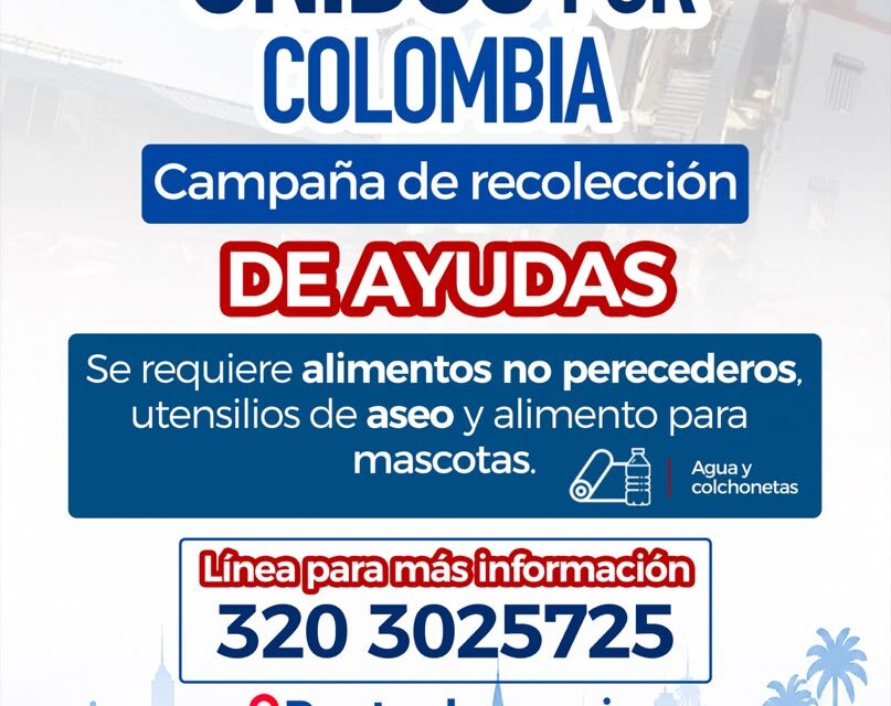 COLOMBIA NOS NECESITA: Campaña de solidaridad desde Popayán