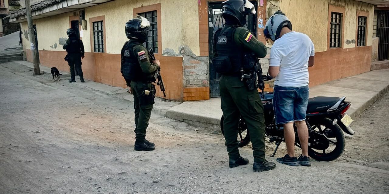 Presencia operativa de la Policía Nacional en Popayán para prevenir delitos