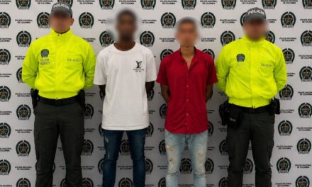 Alias de “Jhose” y “El Negro” capturados por hurto de moto en Popayán