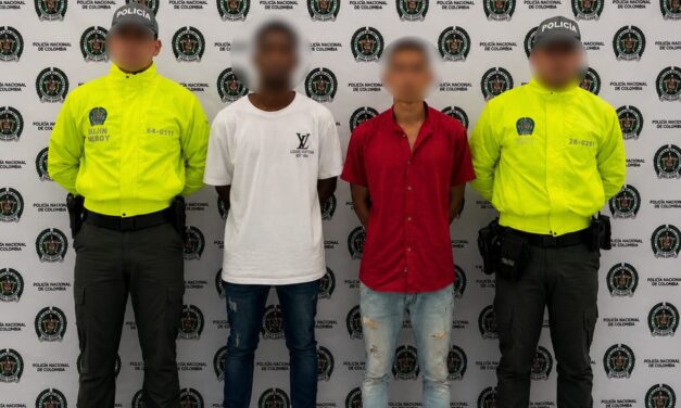 Alias de “Jhose” y “El Negro” capturados por hurto de moto en Popayán