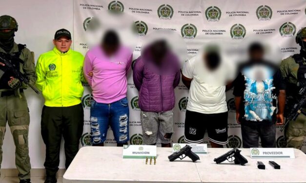 La pandilla “Los Bancos”: Capturan a cuatro integrantes en Guachené, Cauca