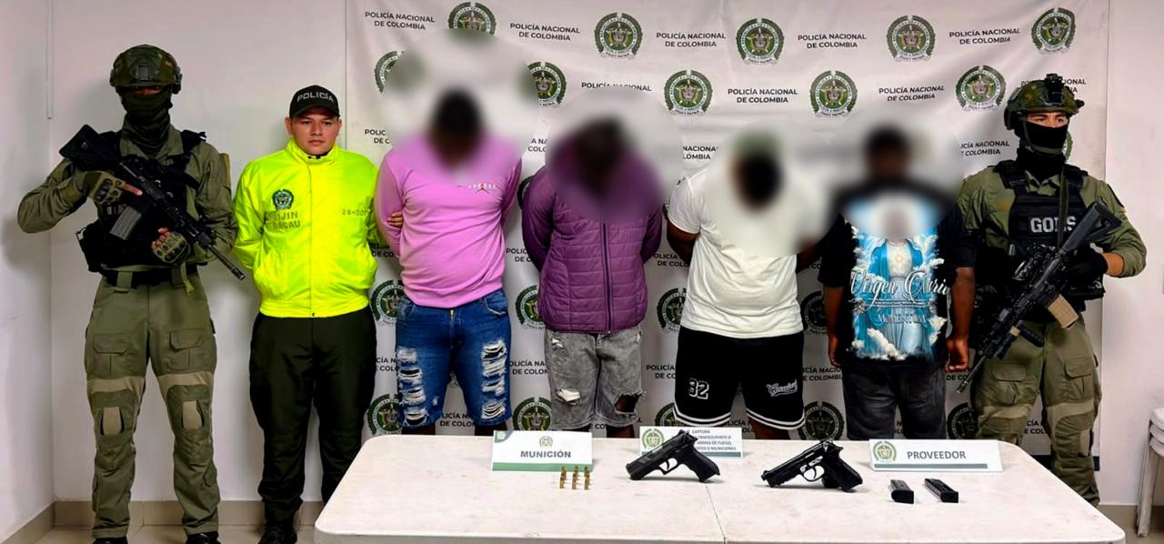 La pandilla “Los Bancos”: Capturan a cuatro integrantes en Guachené, Cauca