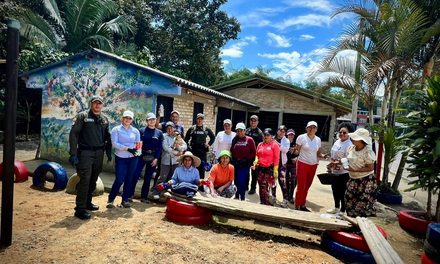 Bosques de Occidente estrena parque recuperado con apoyo de la Policía