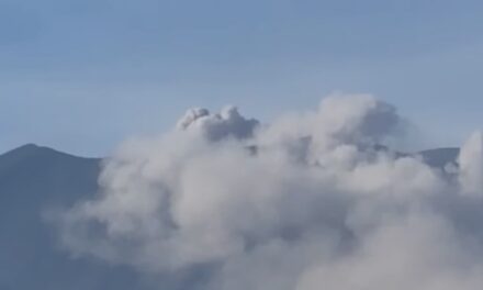 Volcán Puracé: seis emisiones de ceniza en 24 horas y se mantiene alerta naranja