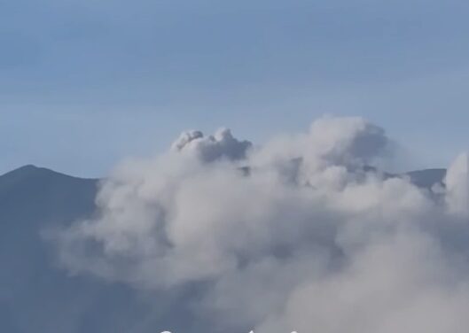 Volcán Puracé: seis emisiones de ceniza en 24 horas y se mantiene alerta naranja