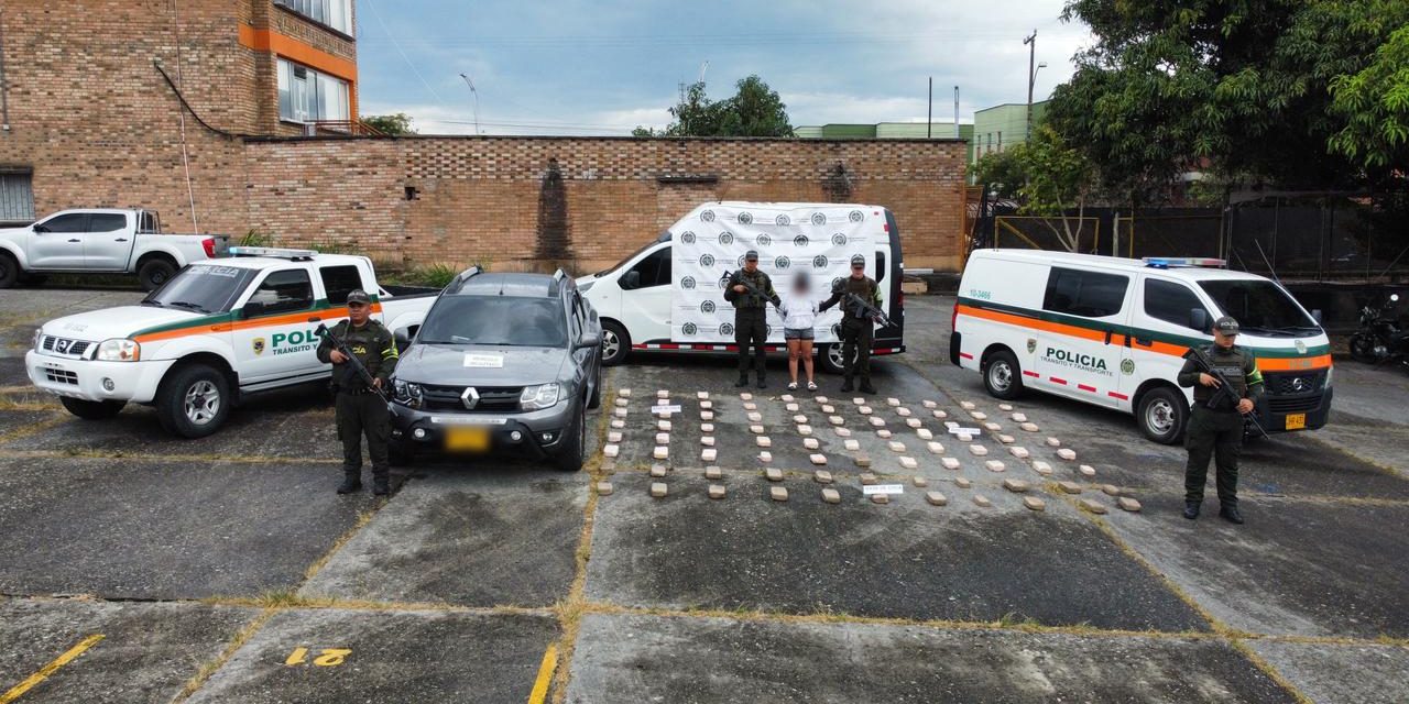 Policía incauta cargamento de base de coca en Rosas, Cauca