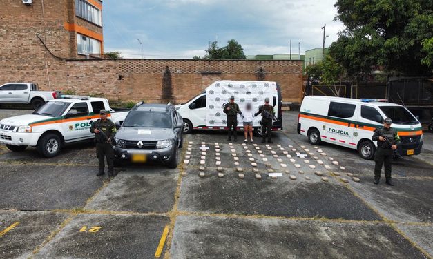 Policía incauta cargamento de base de coca en Rosas, Cauca