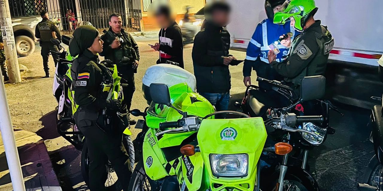 Operativo Popayán: suspenden 3 establecimientos e inmovilizan 6 motos