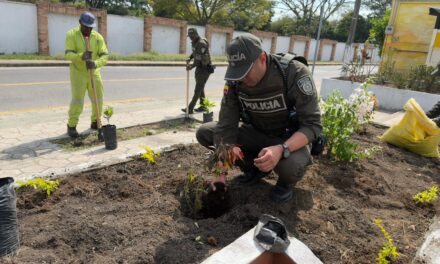 Parque del Amor en Villa Rica: Policía y comunidad lo recuperan