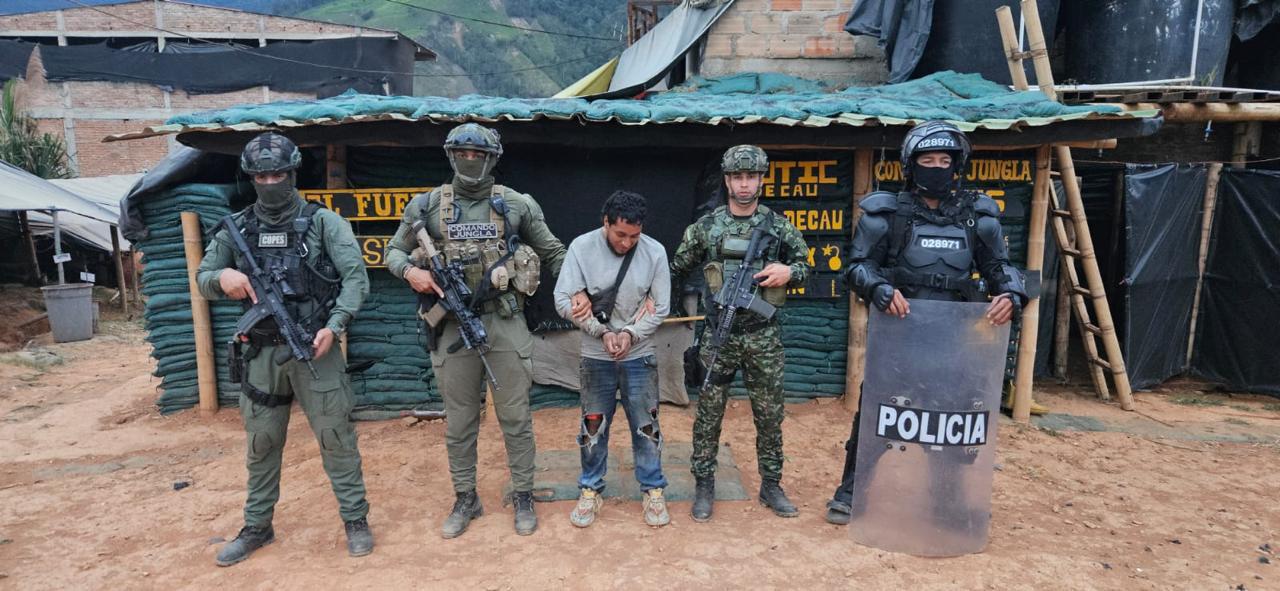 Capturan a alias ‘Correa’ en El Plateado, Cauca