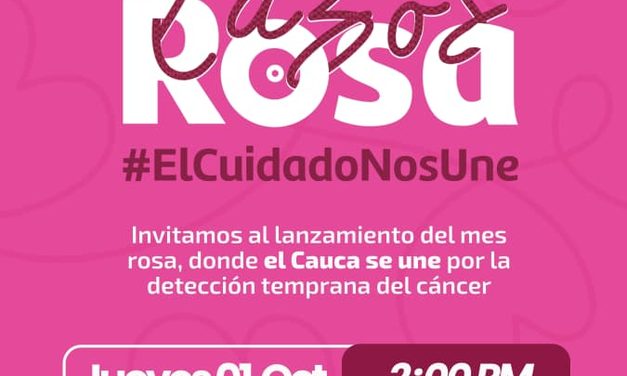 Mes Rosa 2026: lanzamiento en Terraplaza, Popayán