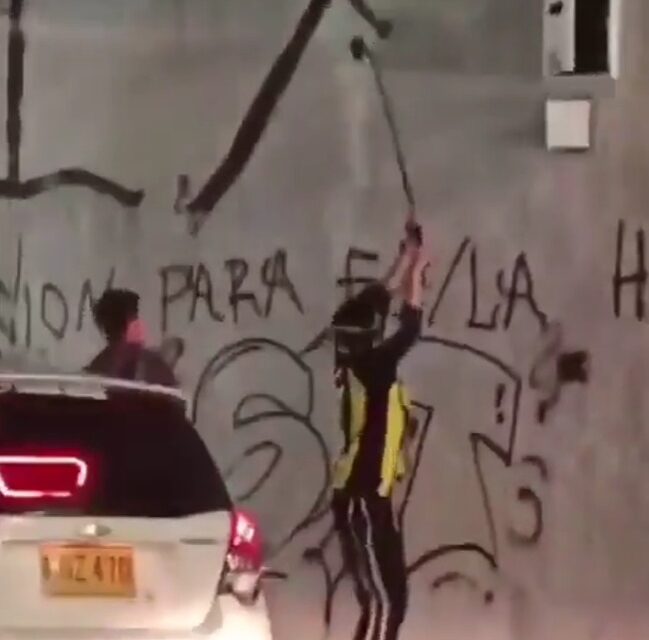 Grafitis en el centro histórico de Popayán: nuevas pintas en El Carmen