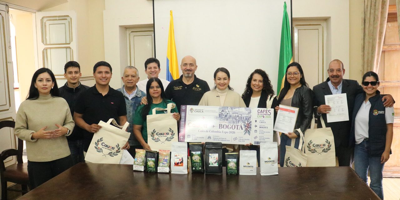 Cafés del Cauca participan en Cafés de Colombia Expo 2026