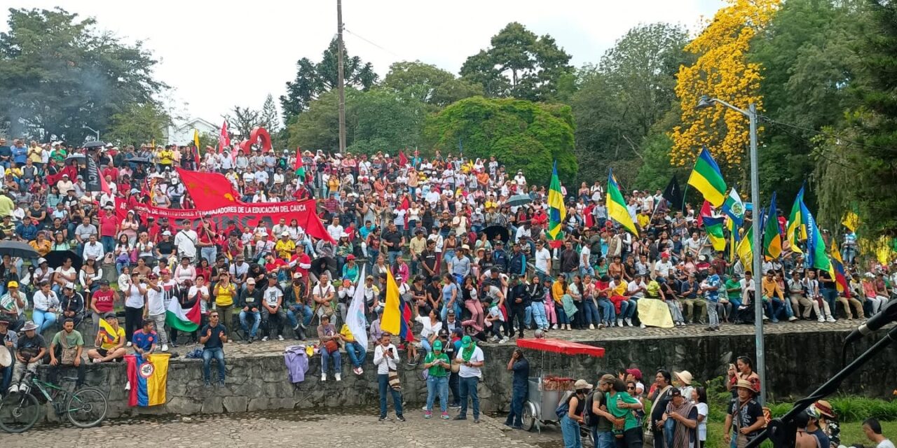 Movilización 14 de octubre: sindicatos y oposición protestan contra De la Espriella