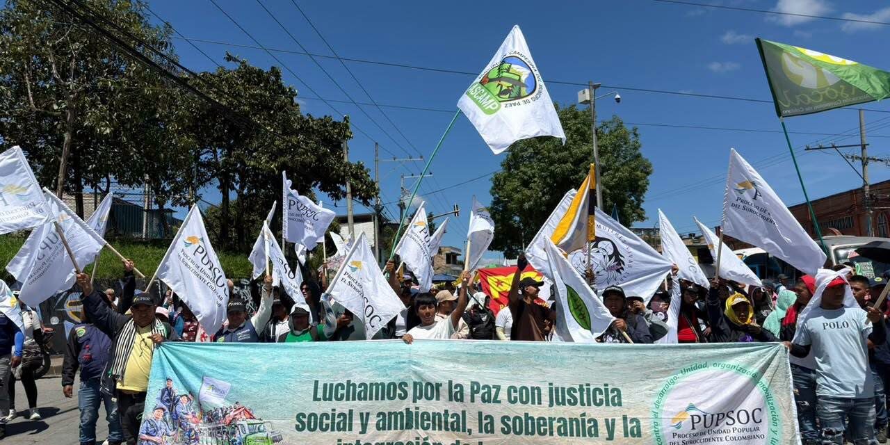 Disturbios 14 de octubre en Popayán: de la marcha pacífica a los enfrentamientos