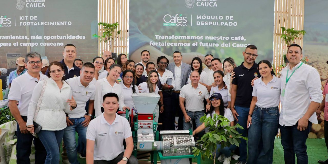 Gobernación del Cauca impulsa la caficultura con más de $65 mil millones