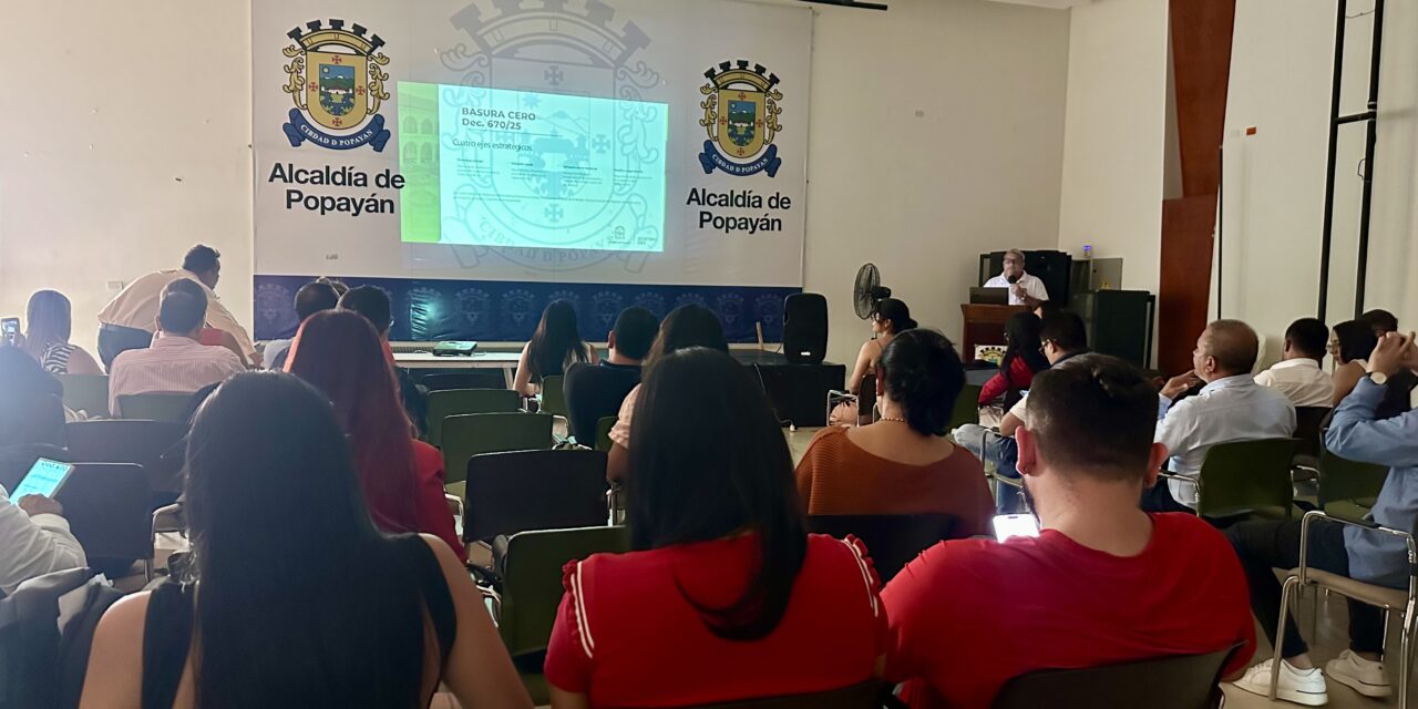 Plan de Gestión de Residuos Sólidos en 2026:Popayán se actualiza