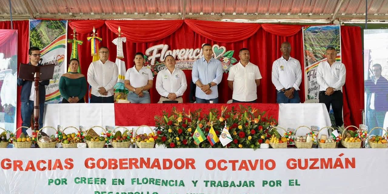 Florencia Cauca: Gobernador Octavio Guzmán impulsa obras e inversiones
