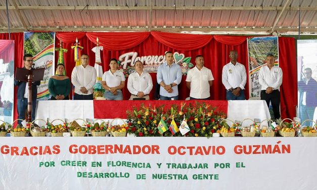 Florencia Cauca: Gobernador Octavio Guzmán impulsa obras e inversiones